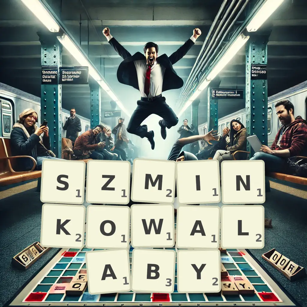 Słowa z liter SZMINKOWAŁABY
