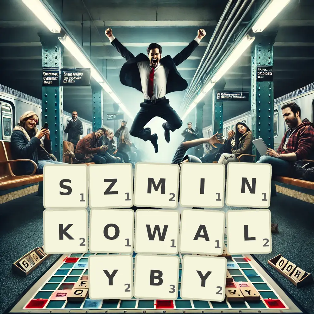Słowa z liter SZMINKOWAŁYBY
