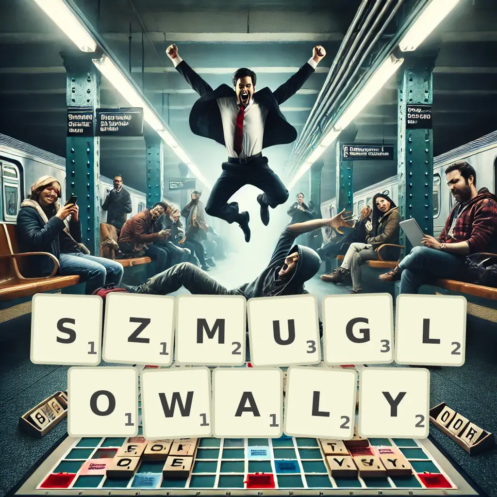 Słowa z liter SZMUGLOWAŁY