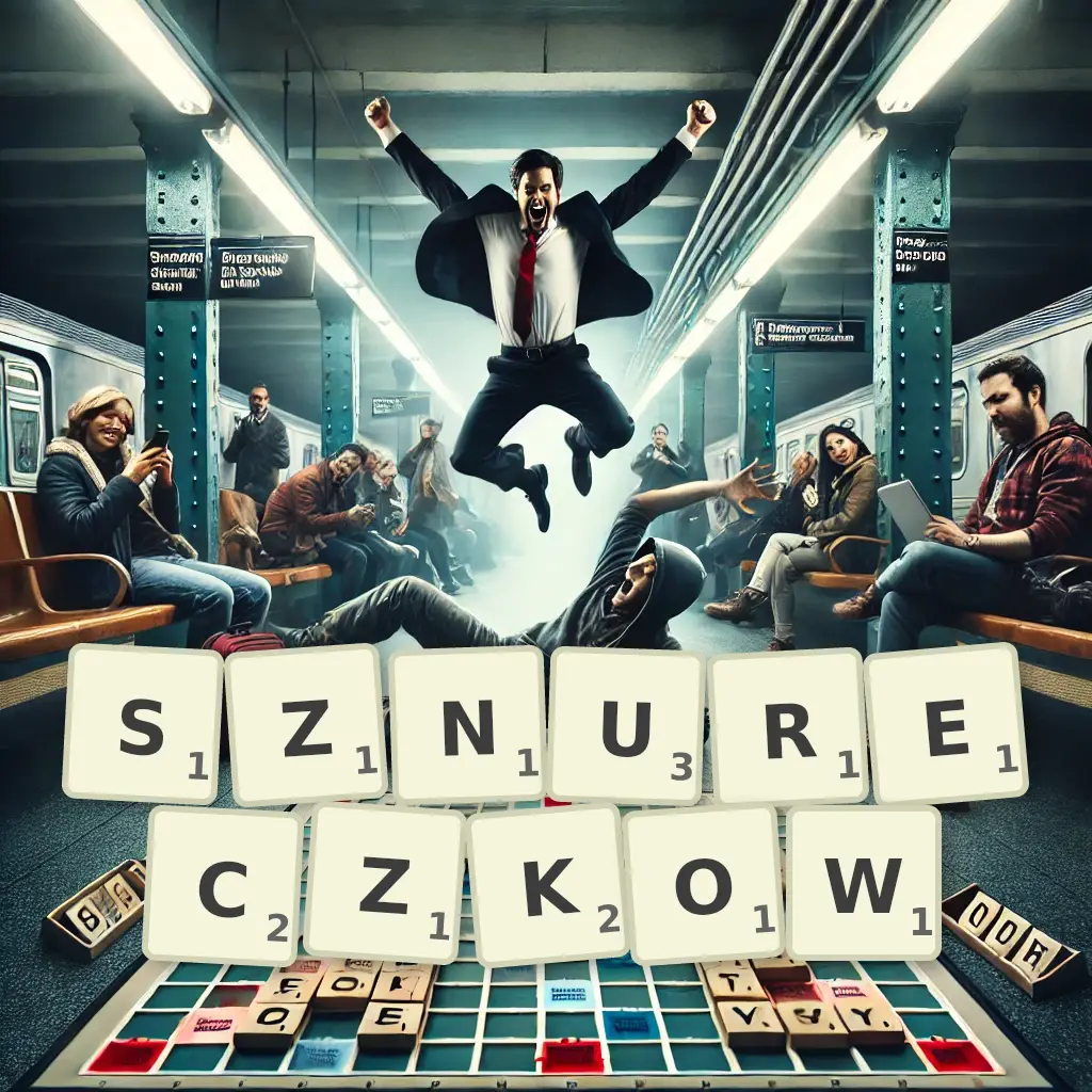 Słowa z liter SZNURECZKÓW