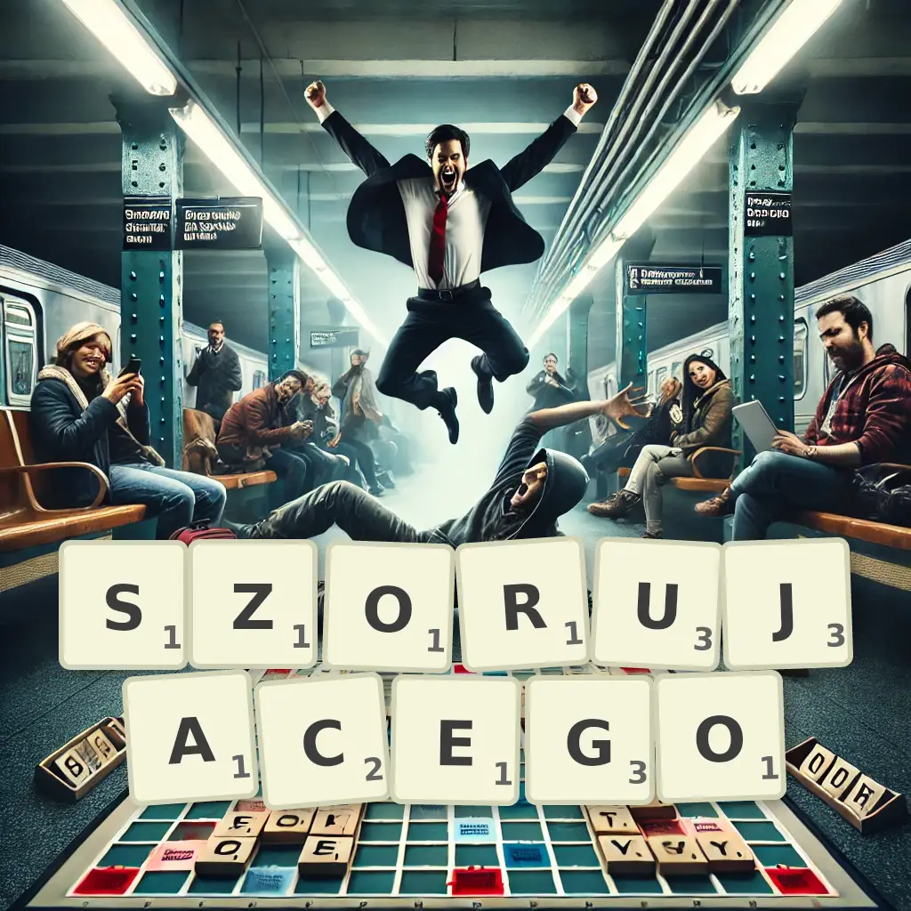 Słowa z liter SZORUJĄCEGO