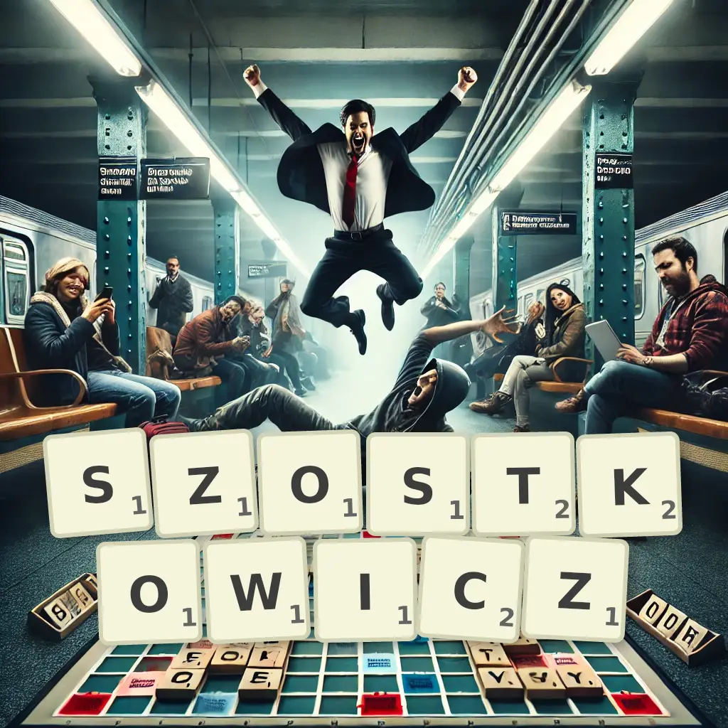 Słowa z liter SZÓSTKOWICZ