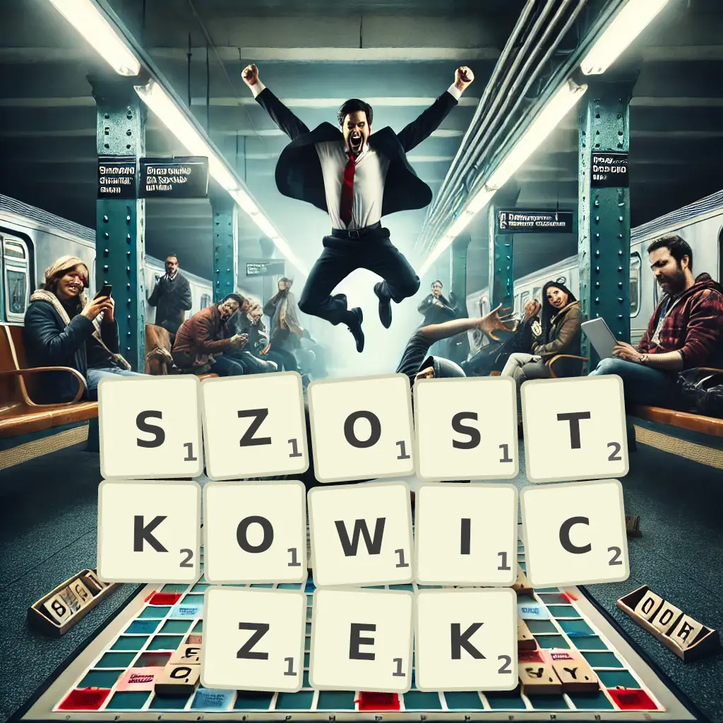 Słowa z liter SZÓSTKOWICZEK
