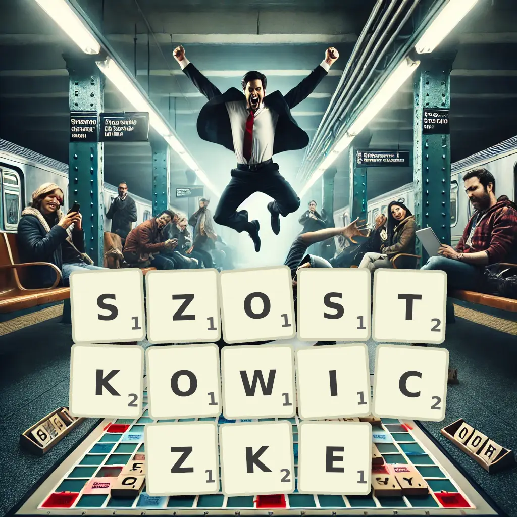 Słowa z liter SZÓSTKOWICZKĘ