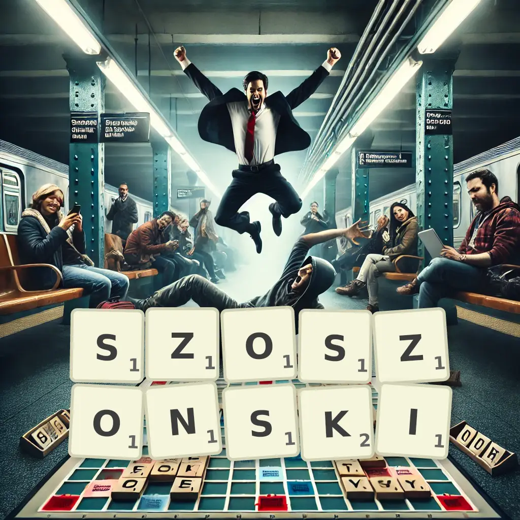 Słowa z liter SZOSZOŃSKI