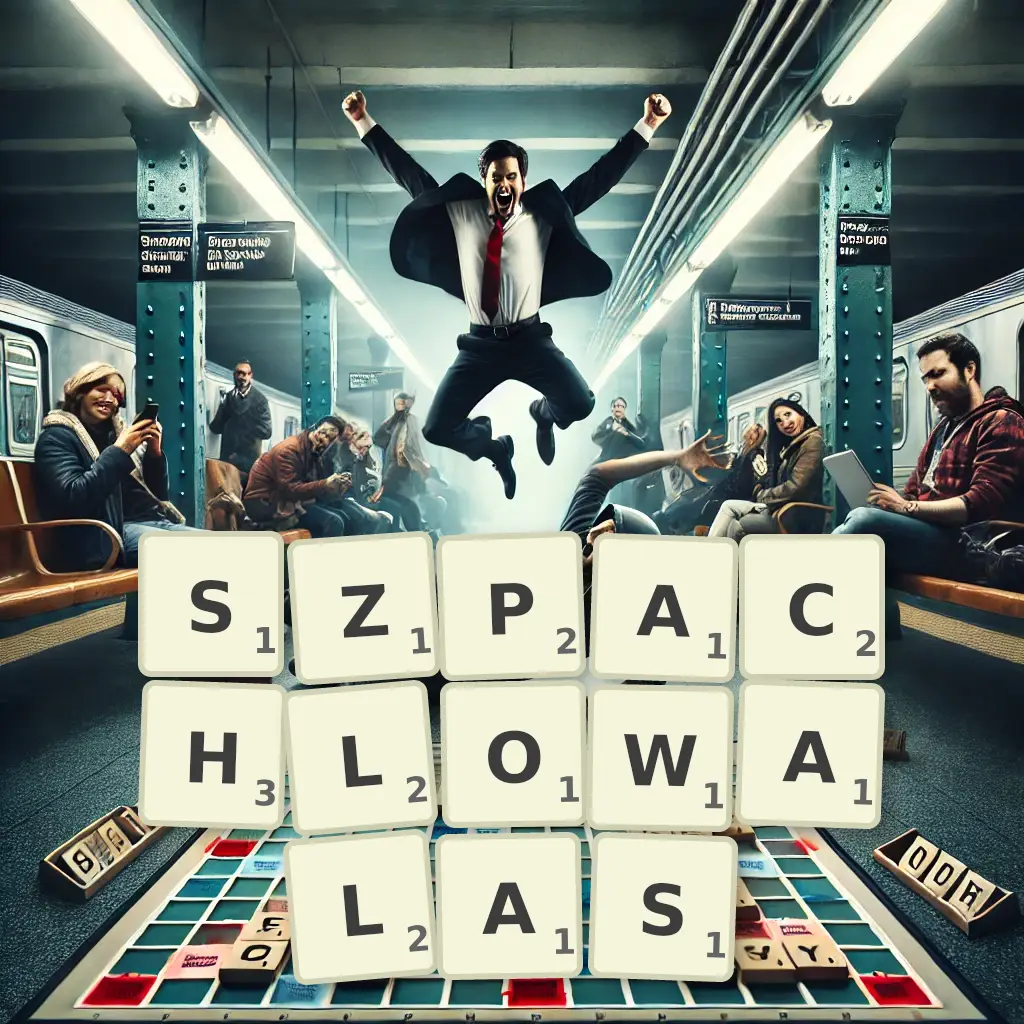 Słowa z liter SZPACHLOWAŁAŚ