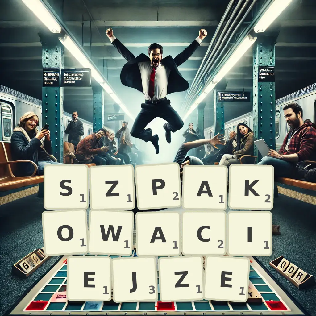 Słowa z liter SZPAKOWACIEJŻE