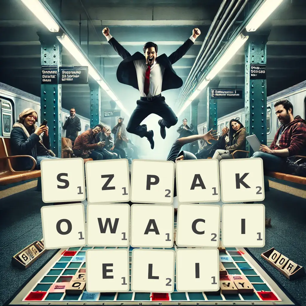 Słowa z liter SZPAKOWACIELI