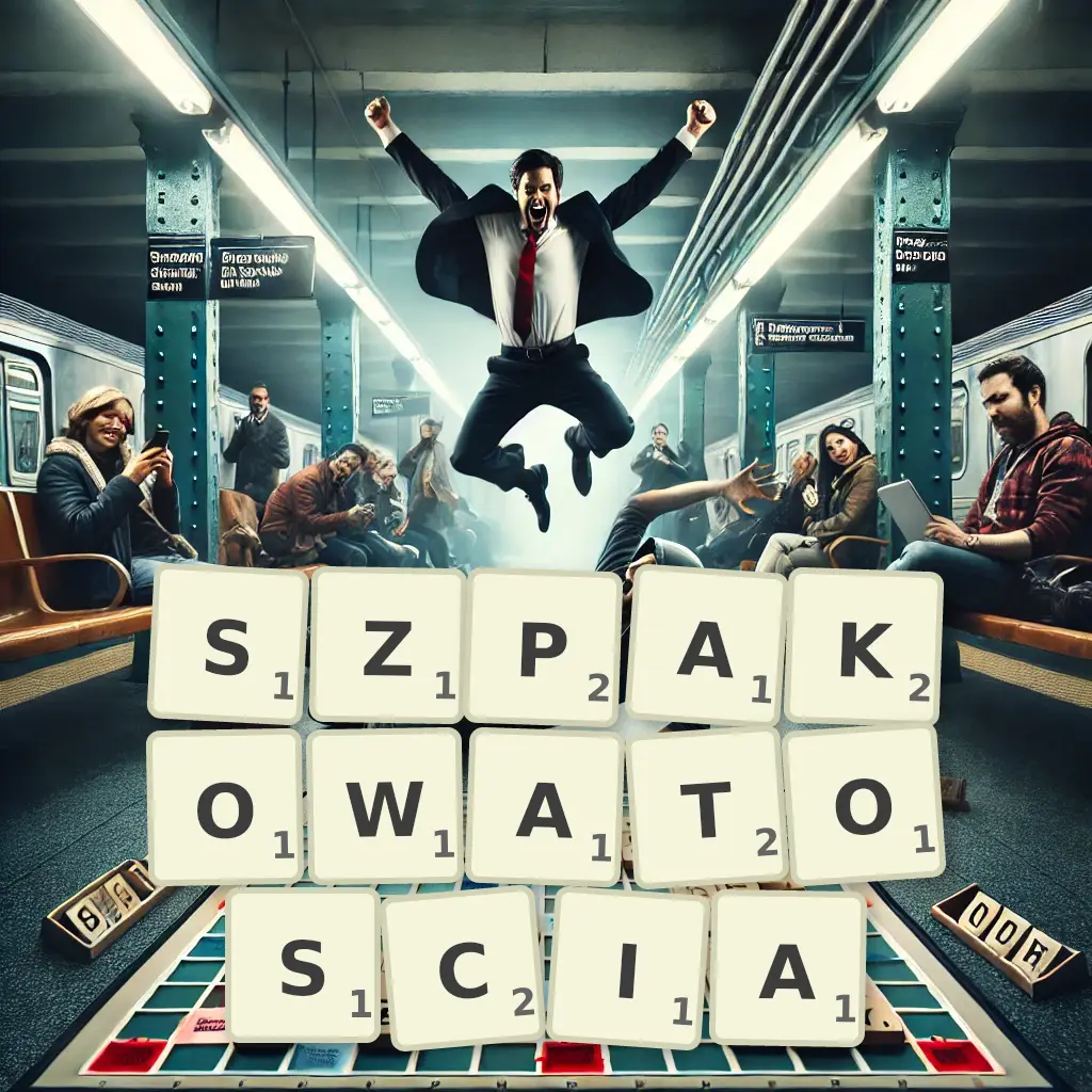 Słowa z liter SZPAKOWATOŚCIĄ