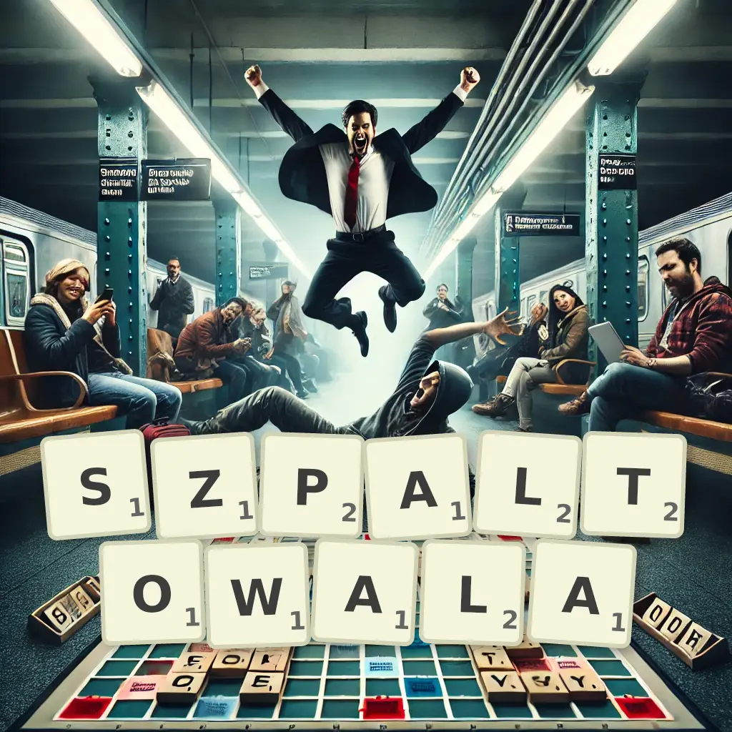 Słowa z liter SZPALTOWAŁA