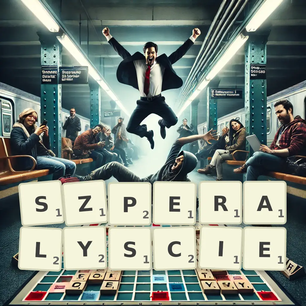 Słowa z liter SZPERAŁYŚCIE