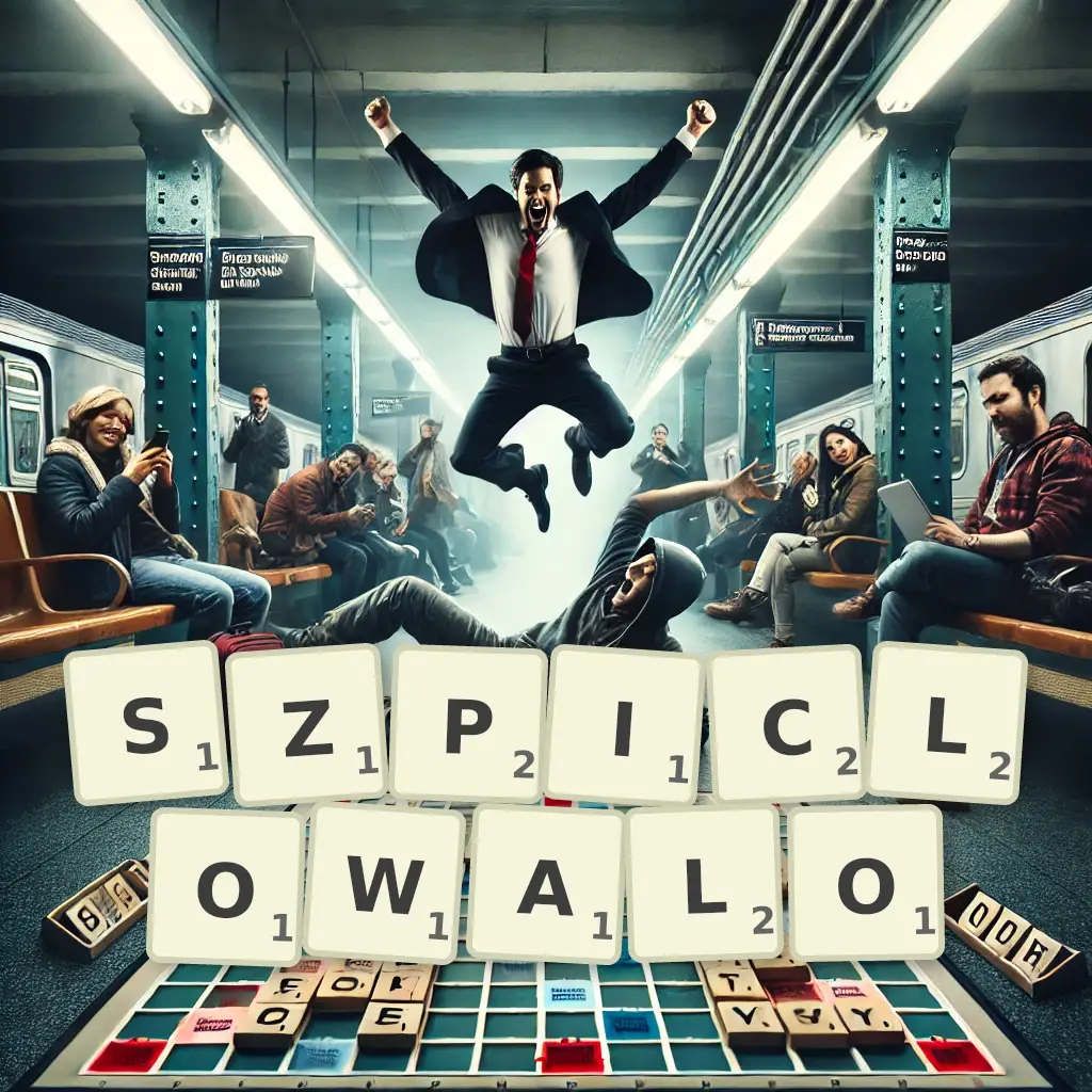 Słowa z liter SZPICLOWAŁO