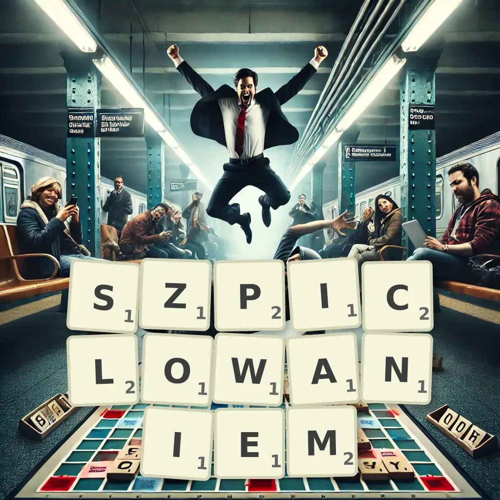Słowa z liter SZPICLOWANIEM