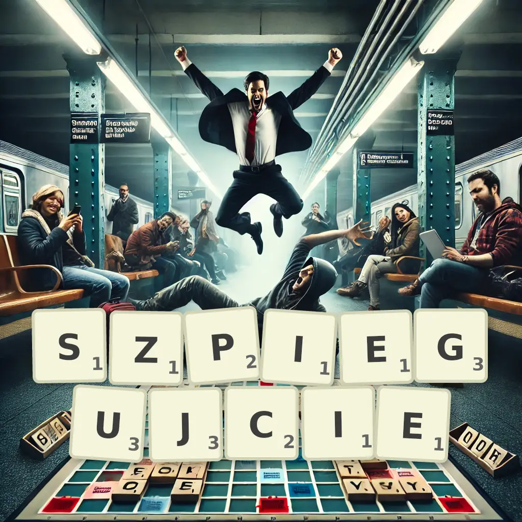 Słowa z liter SZPIEGUJCIE