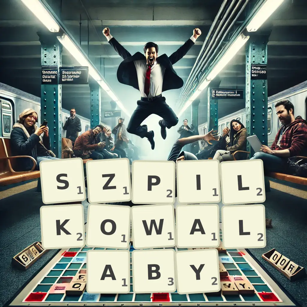 Słowa z liter SZPILKOWAŁABY