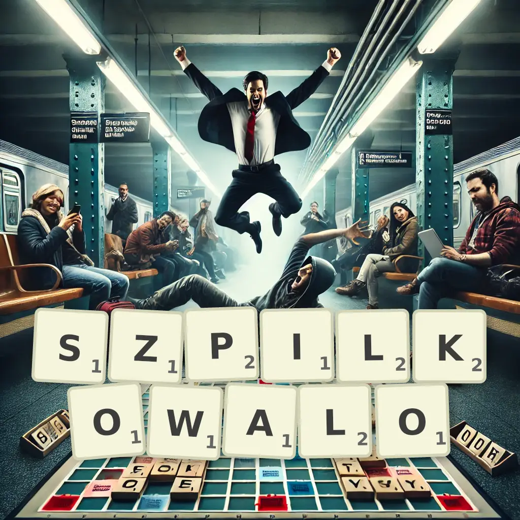 Słowa z liter SZPILKOWAŁO