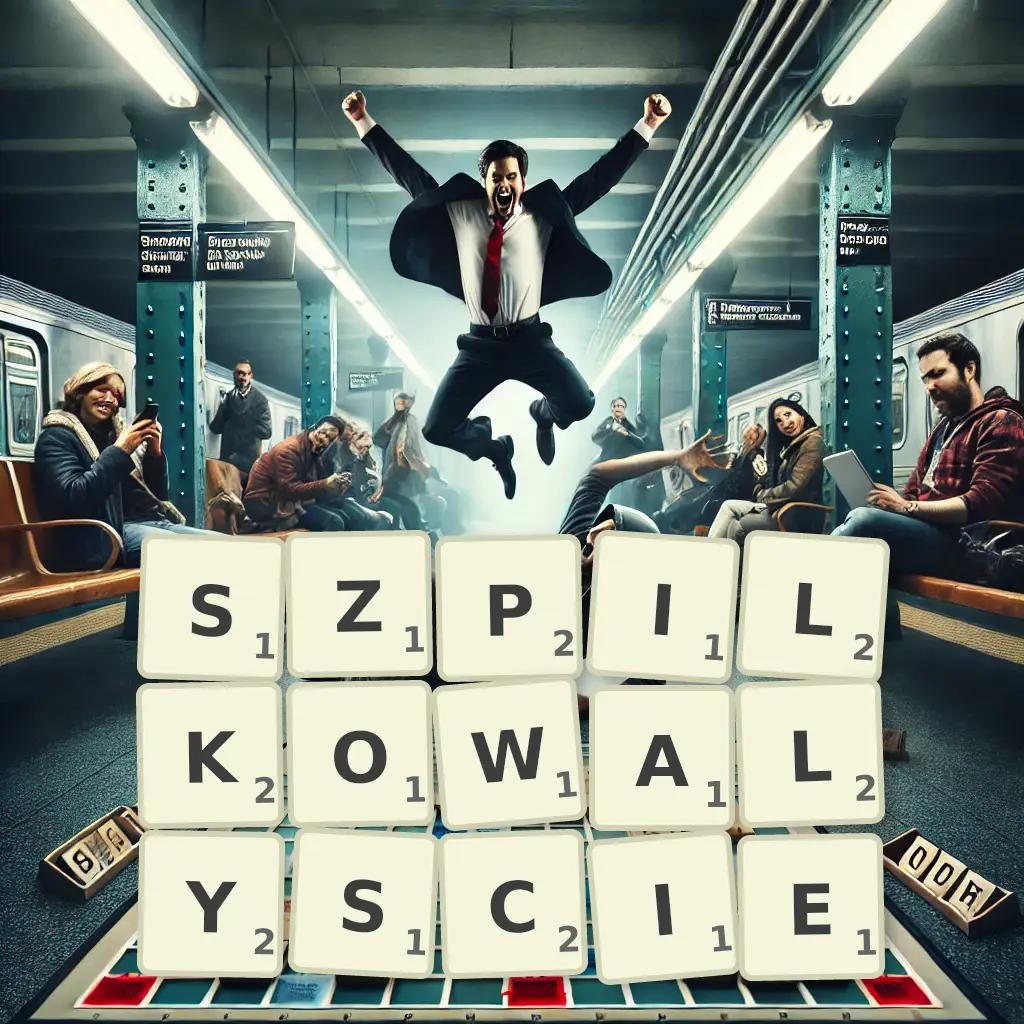 Słowa z liter SZPILKOWAŁYŚCIE