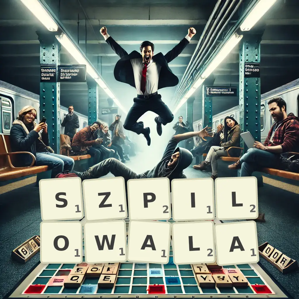Słowa z liter SZPILOWAŁA