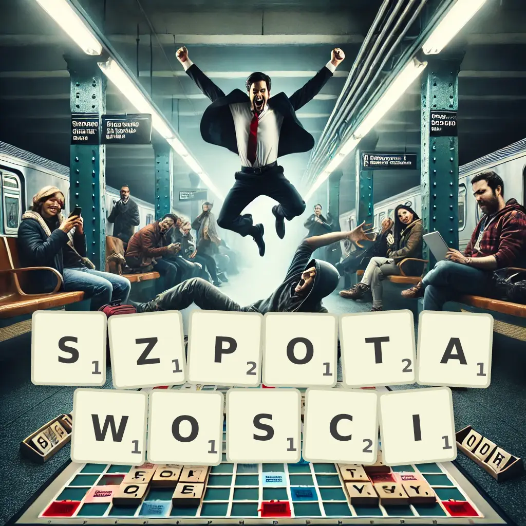 Słowa z liter SZPOTAWOŚCI