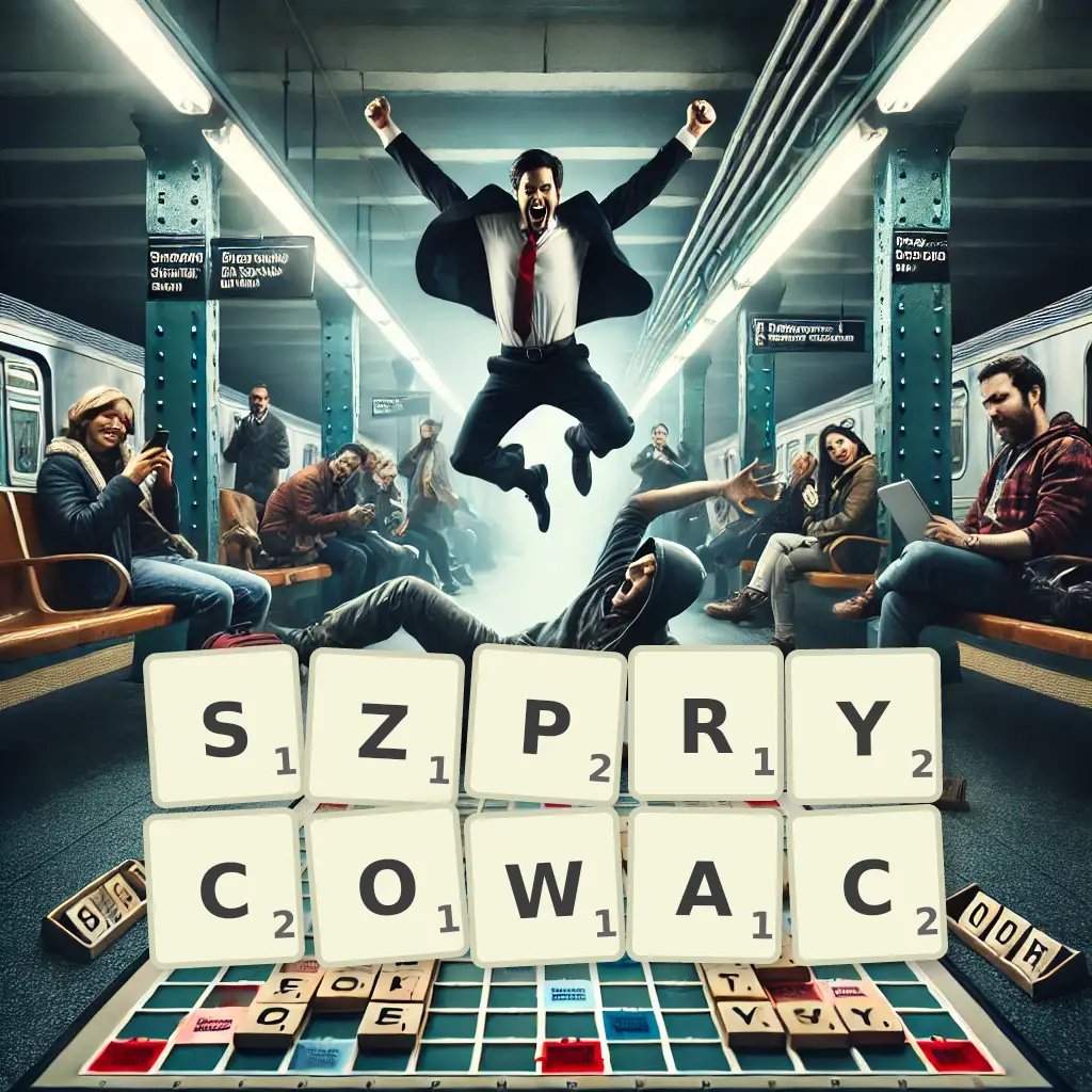 Słowa z liter SZPRYCOWAĆ