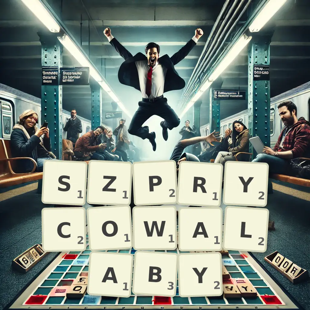 Słowa z liter SZPRYCOWAŁABY