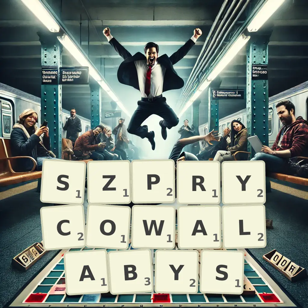 Słowa z liter SZPRYCOWAŁABYŚ
