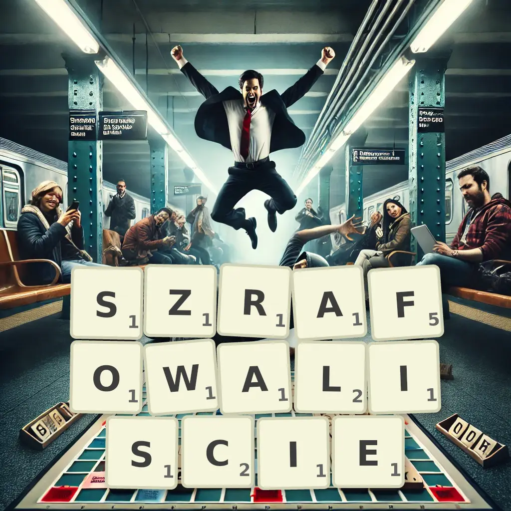 Słowa z liter SZRAFOWALIŚCIE
