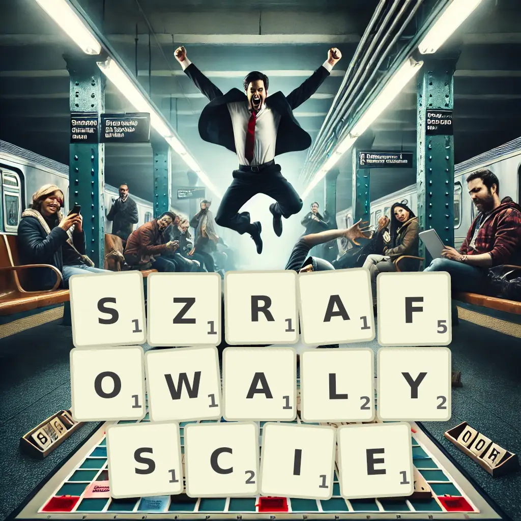Słowa z liter SZRAFOWAŁYŚCIE