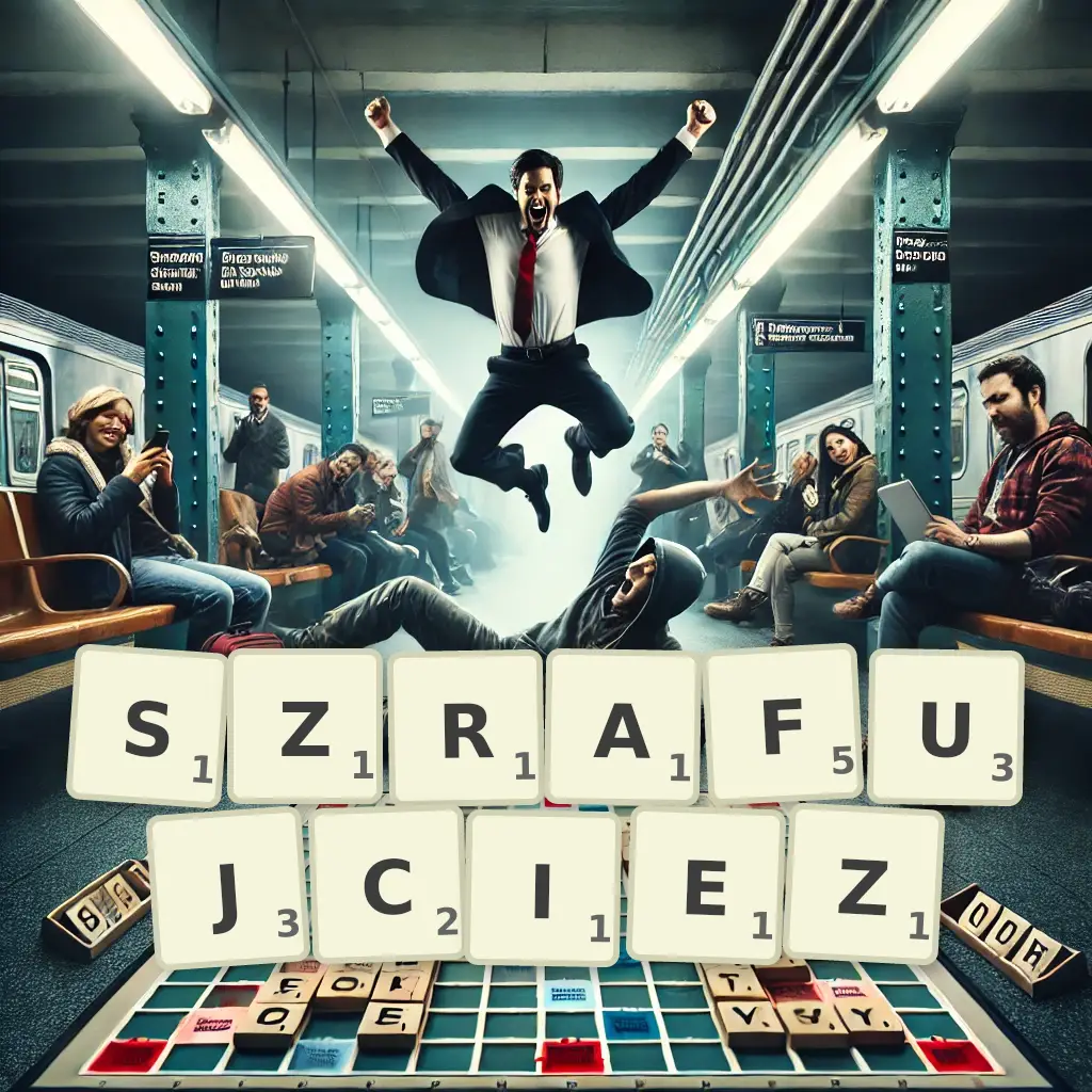 Słowa z liter SZRAFUJCIEŻ