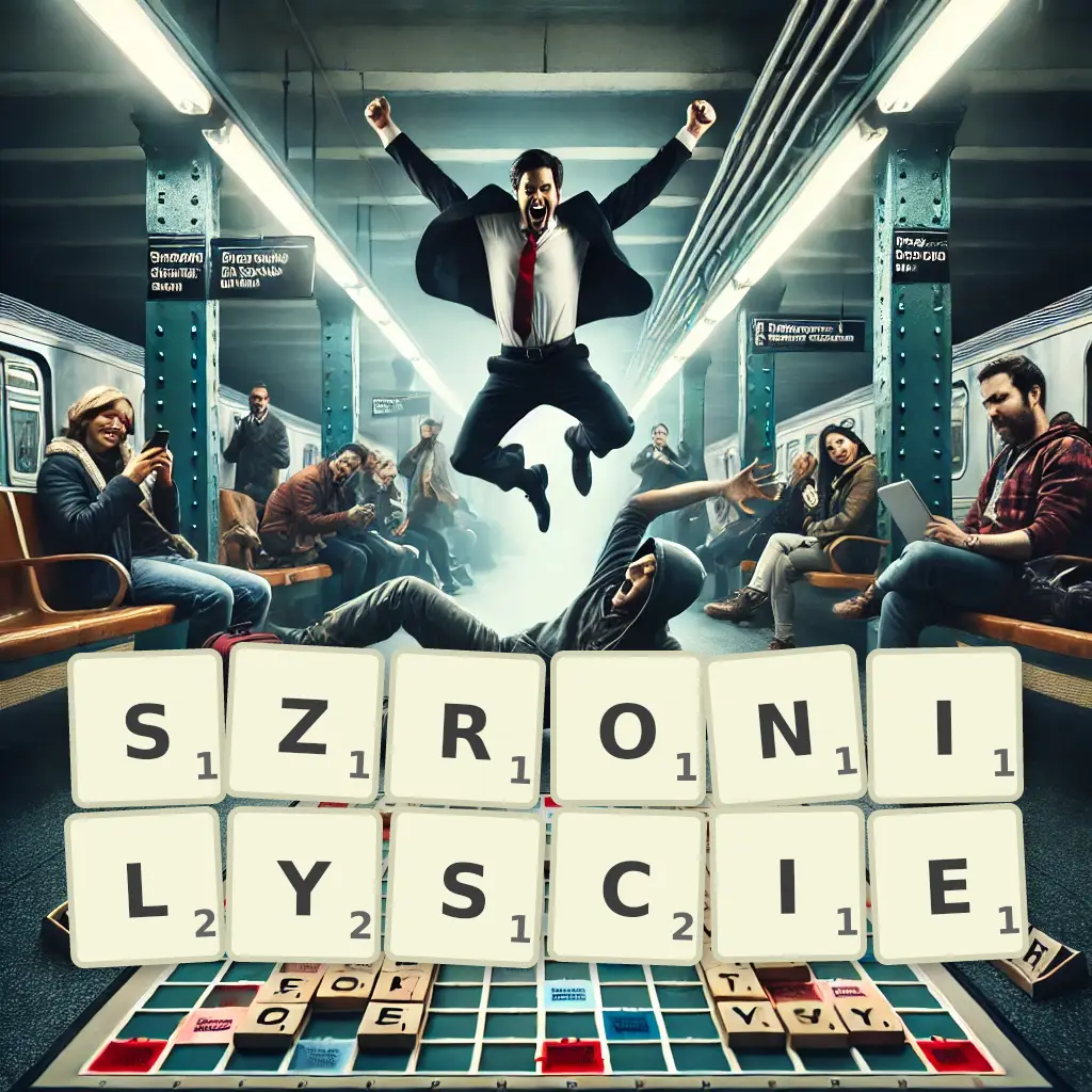 Słowa z liter SZRONIŁYŚCIE
