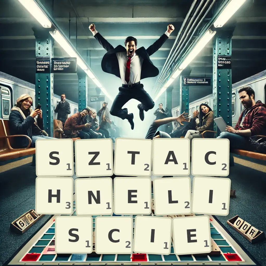 Słowa z liter SZTACHNĘLIŚCIE