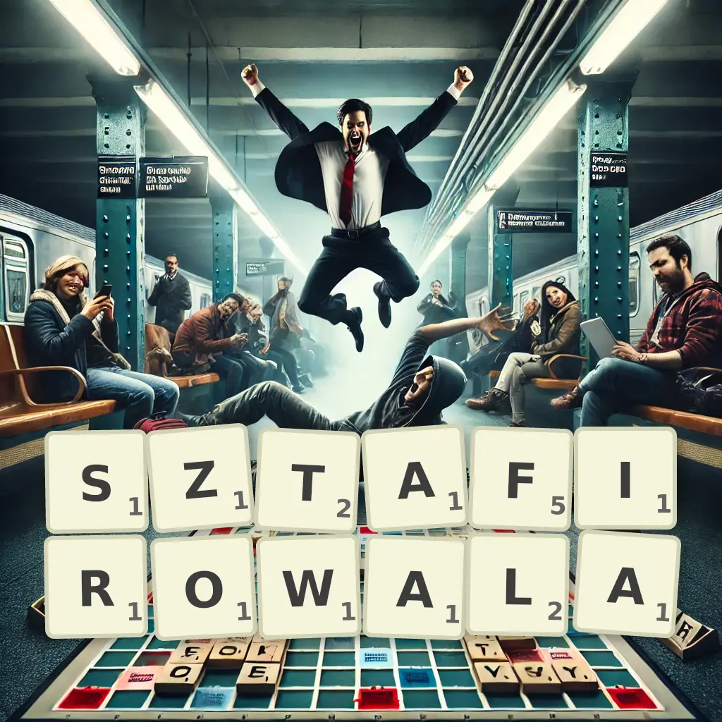 Słowa z liter SZTAFIROWAŁA