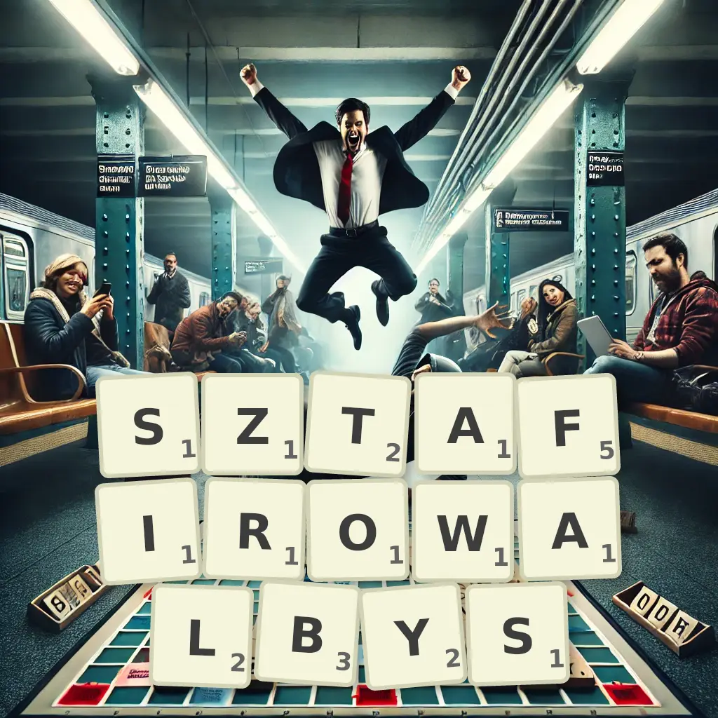 Słowa z liter SZTAFIROWAŁBYŚ