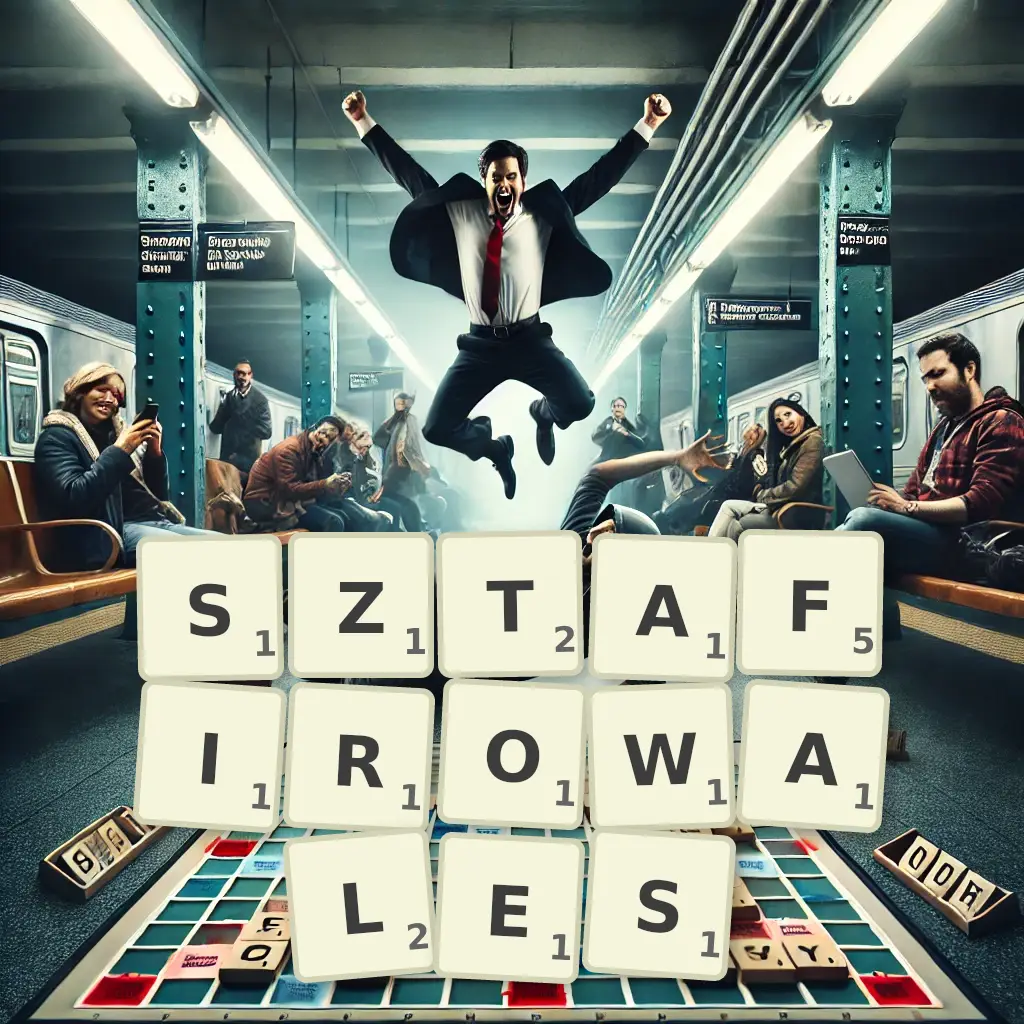 Słowa z liter SZTAFIROWAŁEŚ