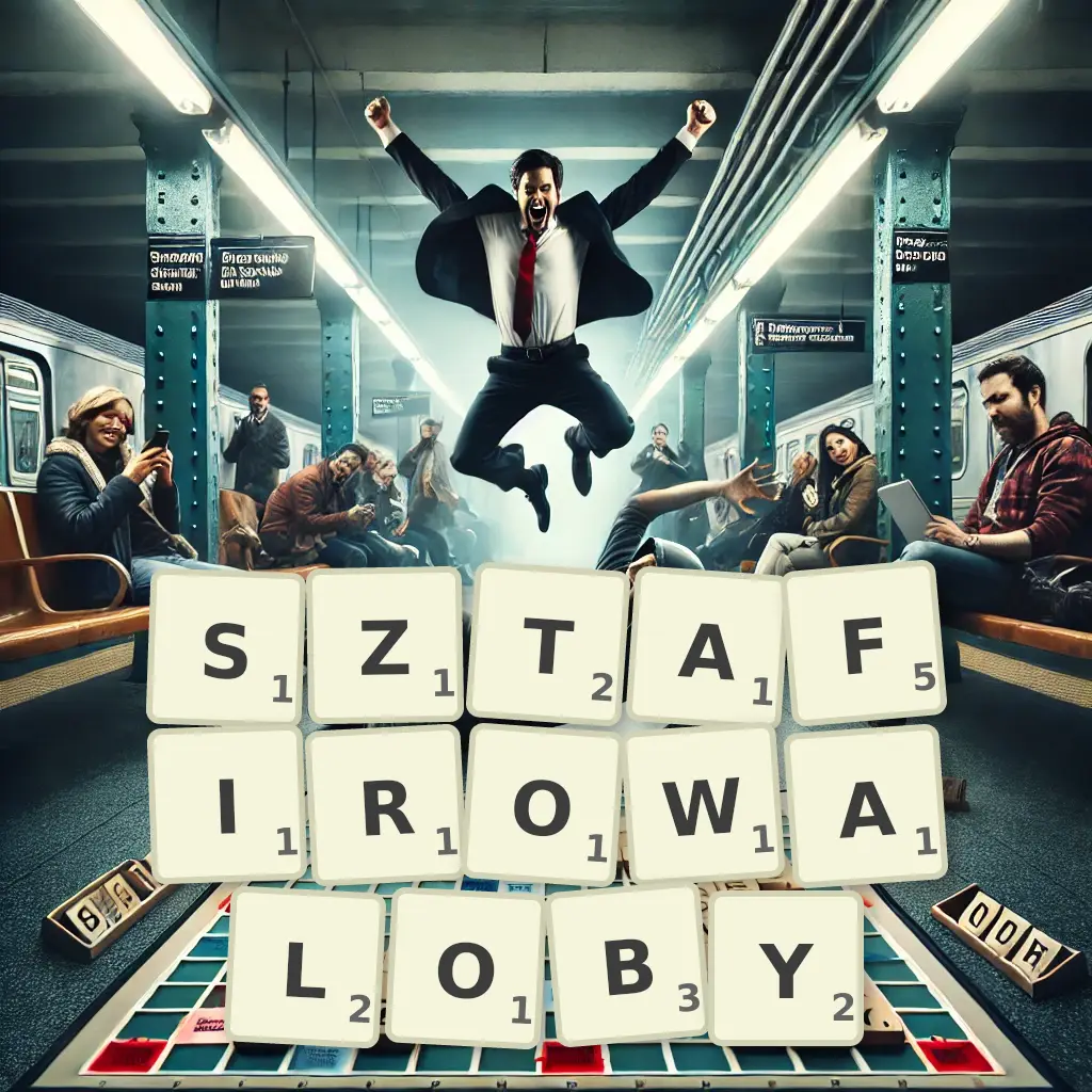 Słowa z liter SZTAFIROWAŁOBY