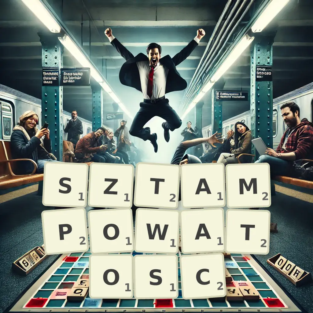 Słowa z liter SZTAMPOWATOŚĆ
