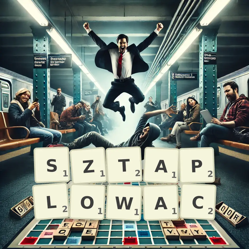 Słowa z liter SZTAPLOWAĆ