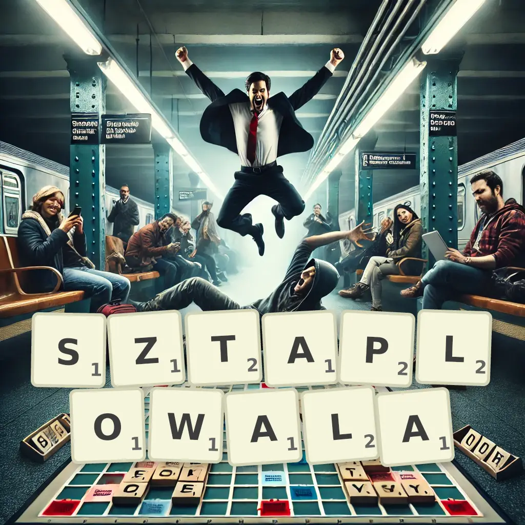 Słowa z liter SZTAPLOWAŁA