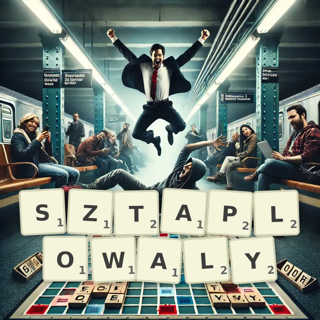 Słowa z liter SZTAPLOWAŁY