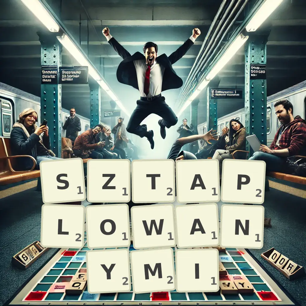 Słowa z liter SZTAPLOWANYMI