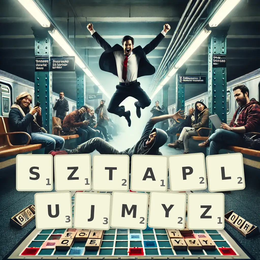 Słowa z liter SZTAPLUJMYŻ