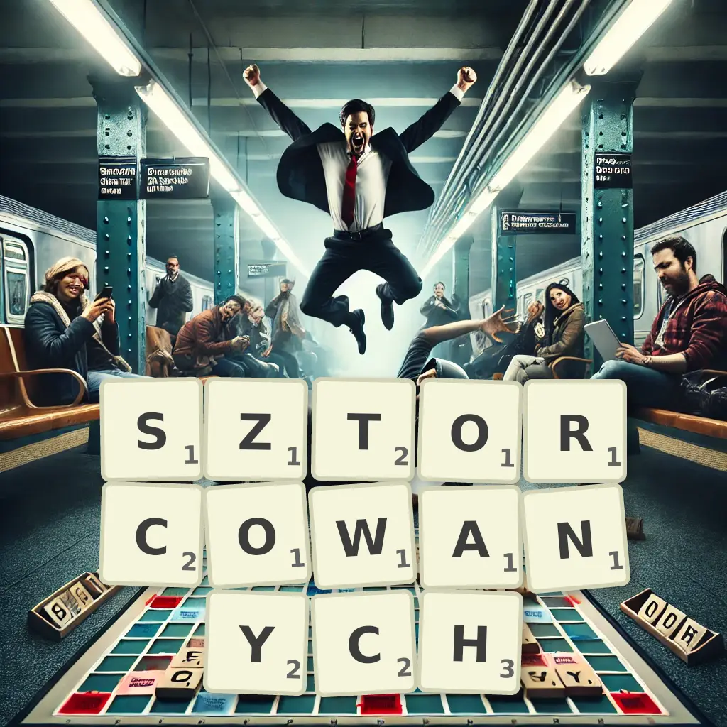 Słowa z liter SZTORCOWANYCH