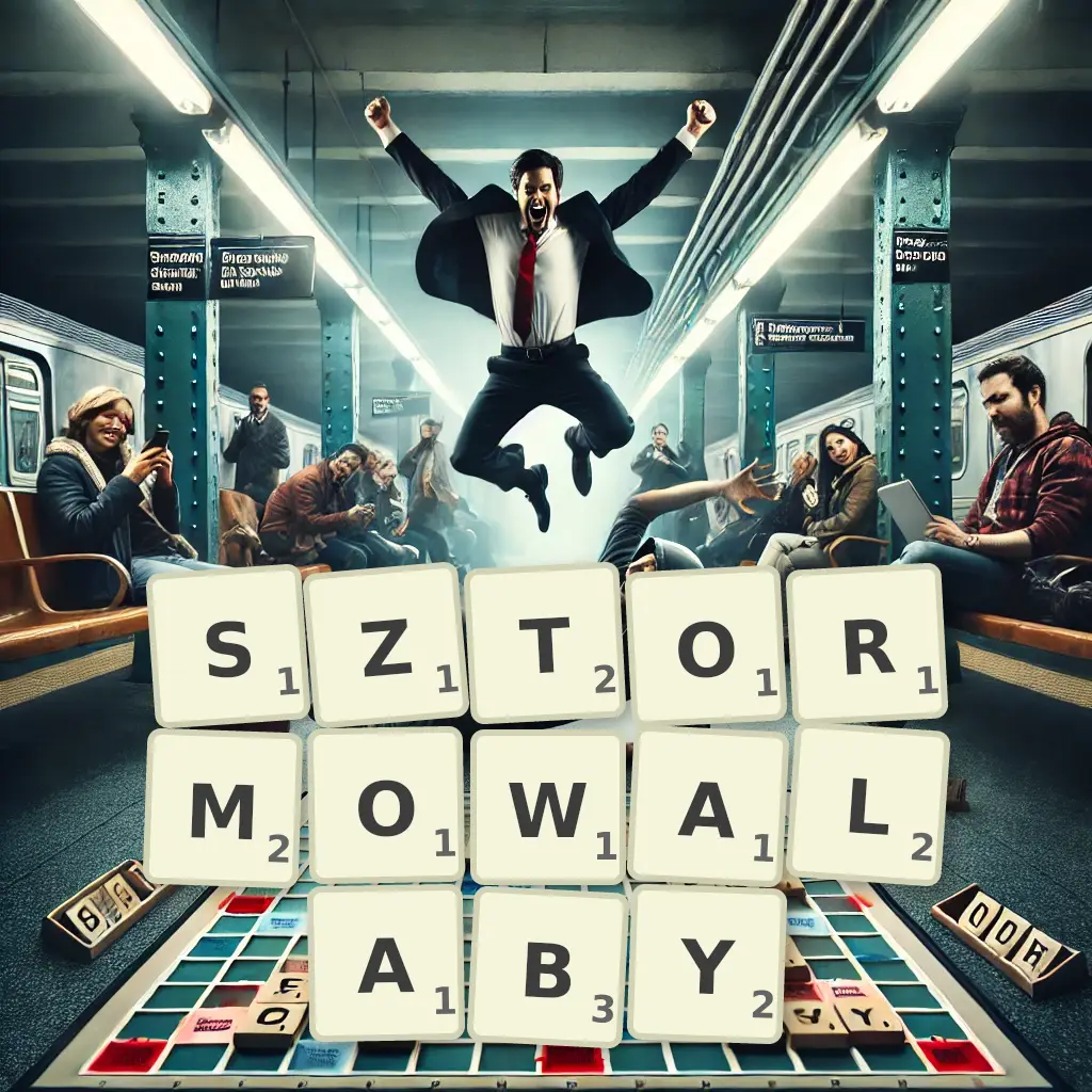 Słowa z liter SZTORMOWAŁABY