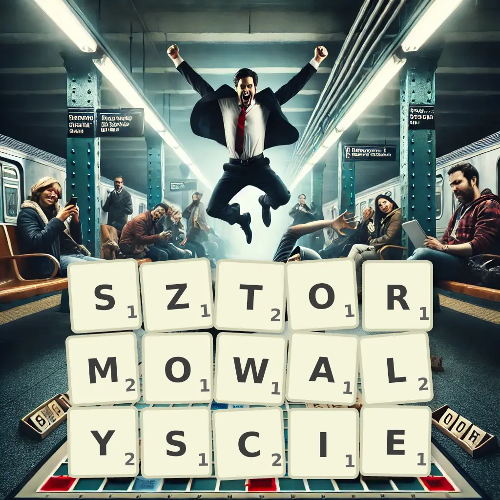 Słowa z liter SZTORMOWAŁYŚCIE