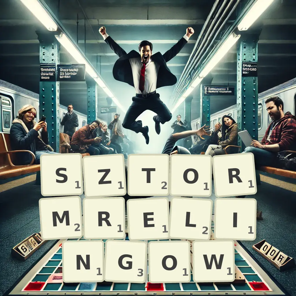 Słowa z liter SZTORMRELINGÓW
