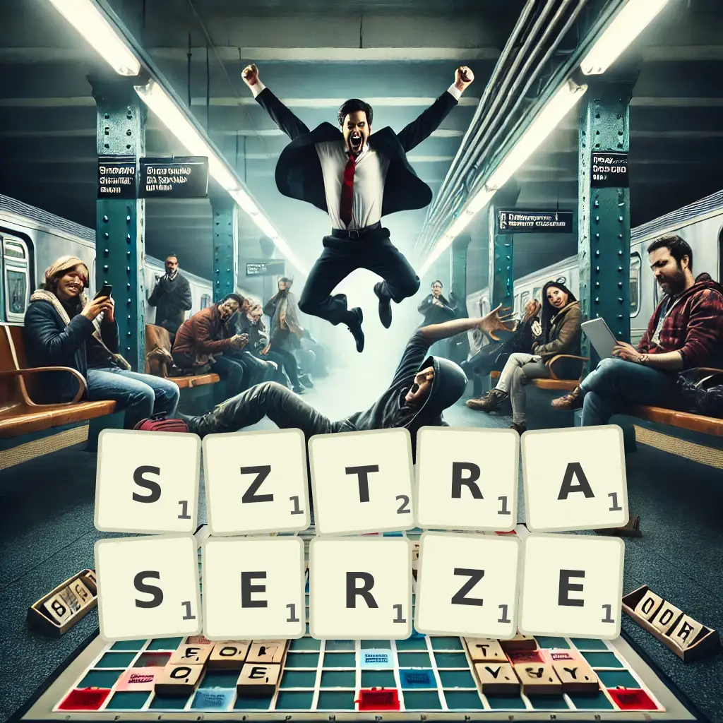 Słowa z liter SZTRASERZE