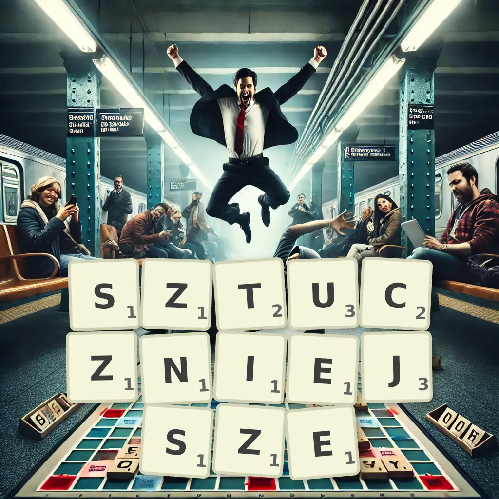 Słowa z liter SZTUCZNIEJSZE
