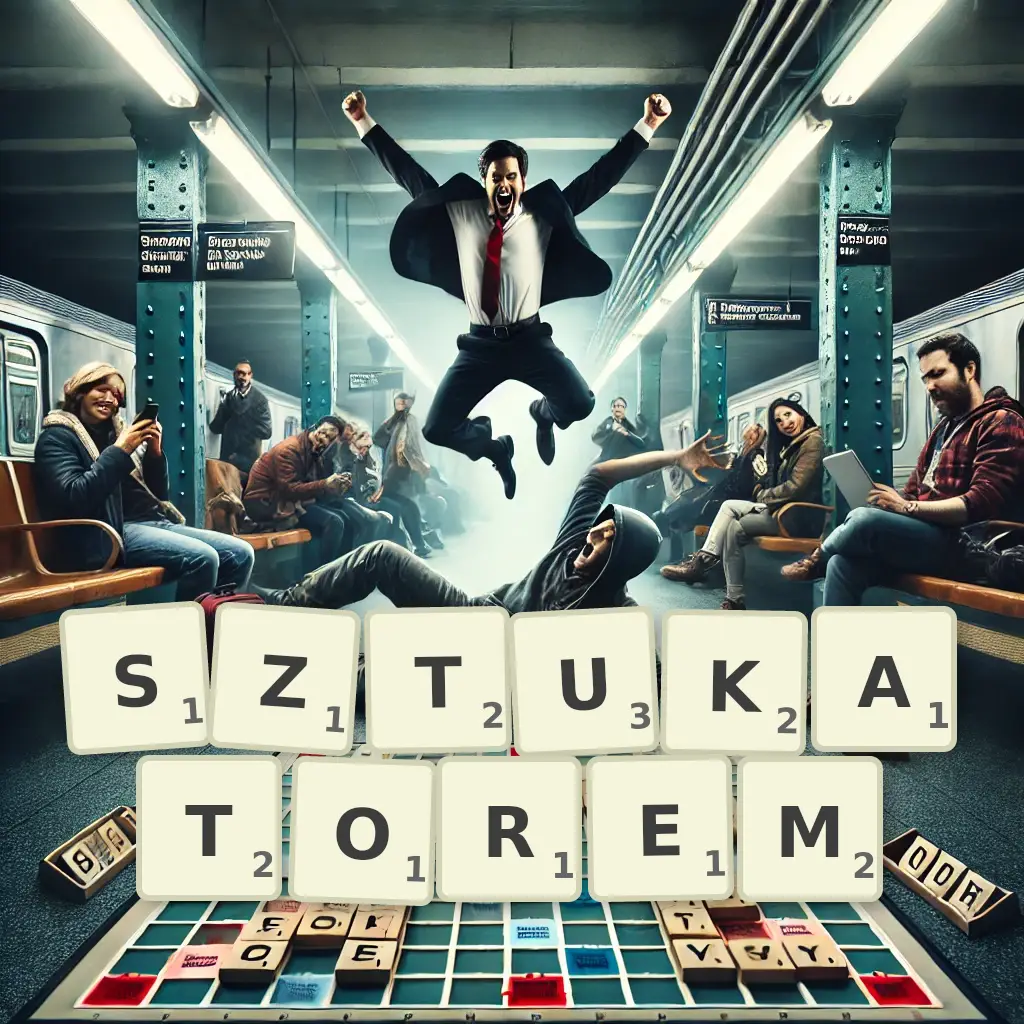 Słowa z liter SZTUKATOREM