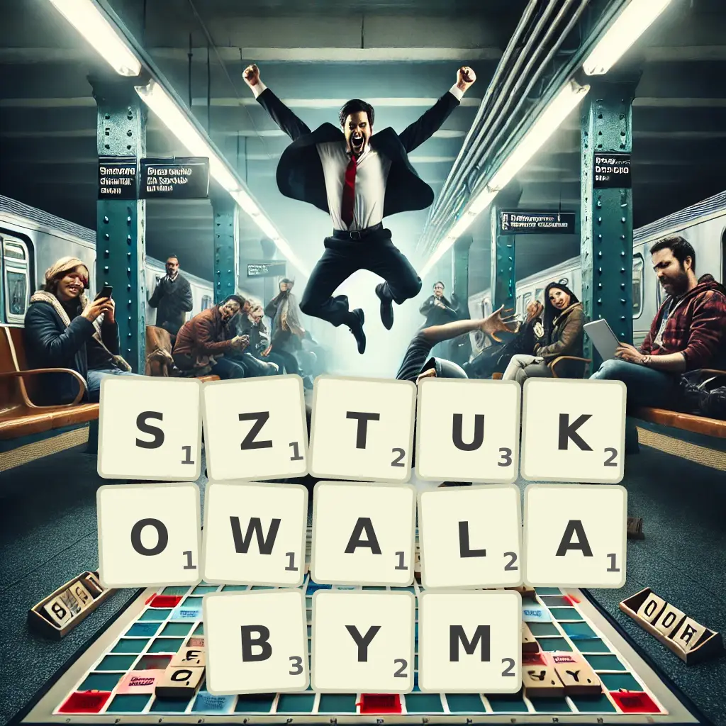 Słowa z liter SZTUKOWAŁABYM