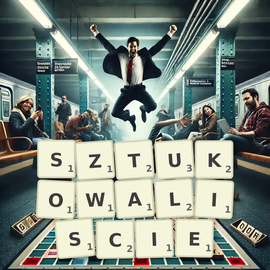 Słowa z liter SZTUKOWALIŚCIE